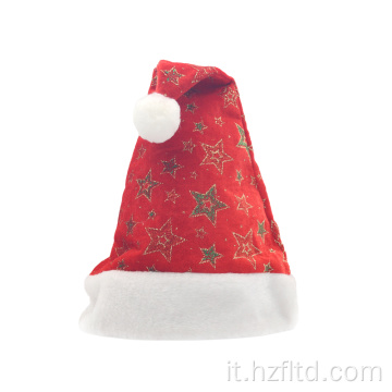 Cappello rosso natalizio all&#39;ingrosso di traspirabilità per feste